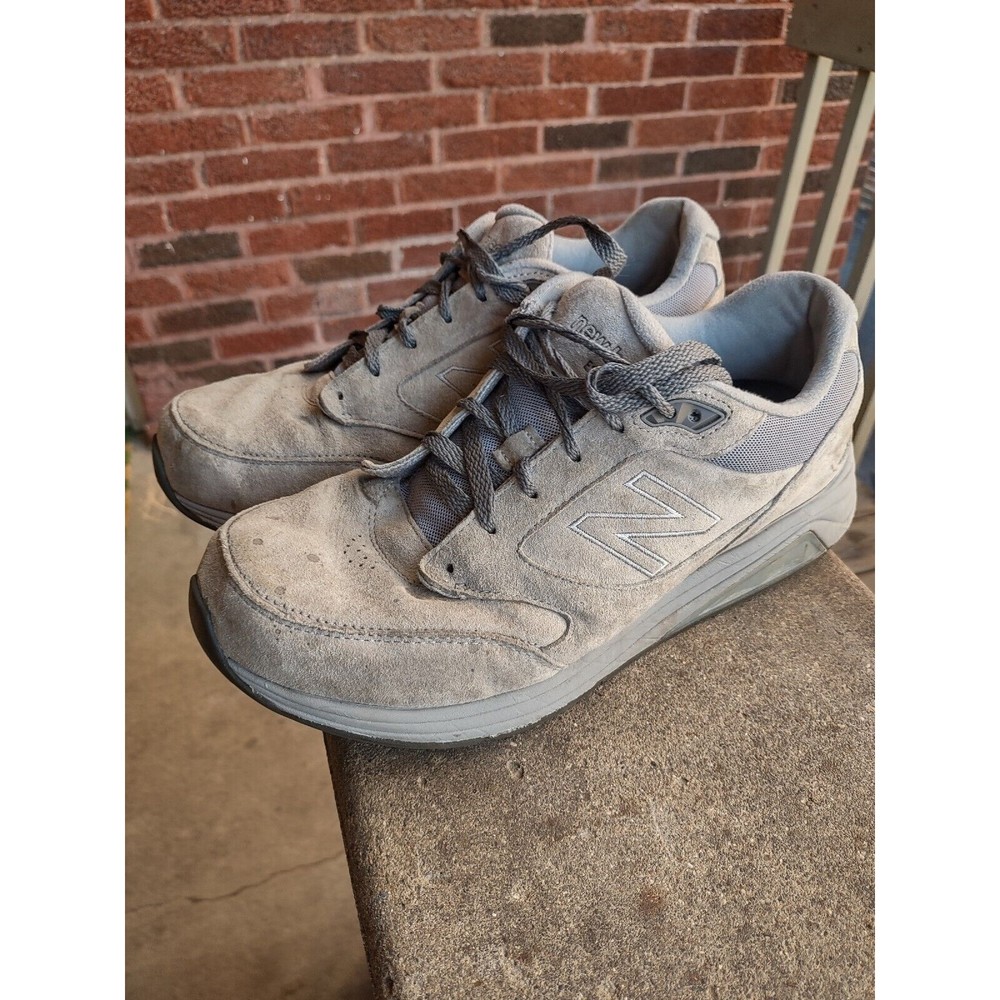 New Balance 928v3 Gray Suede Men's Size 10.5 4e Extra Wide Walking Comfort Shoes